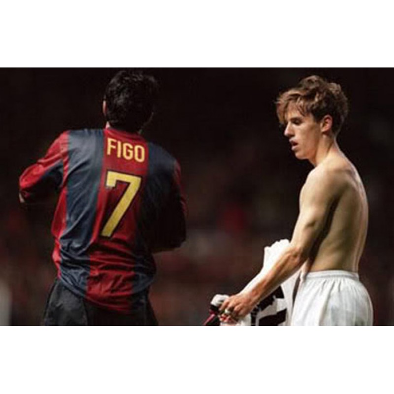 Barcelona 1998-1999 Figo #7 homekit Nameset Printing